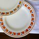 5 flat plates in iron earth of the Salins model Lucette 210834