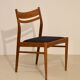 Lot de 4 chaises vintage scandinaves en chêne année 60  Ref. Marcel.