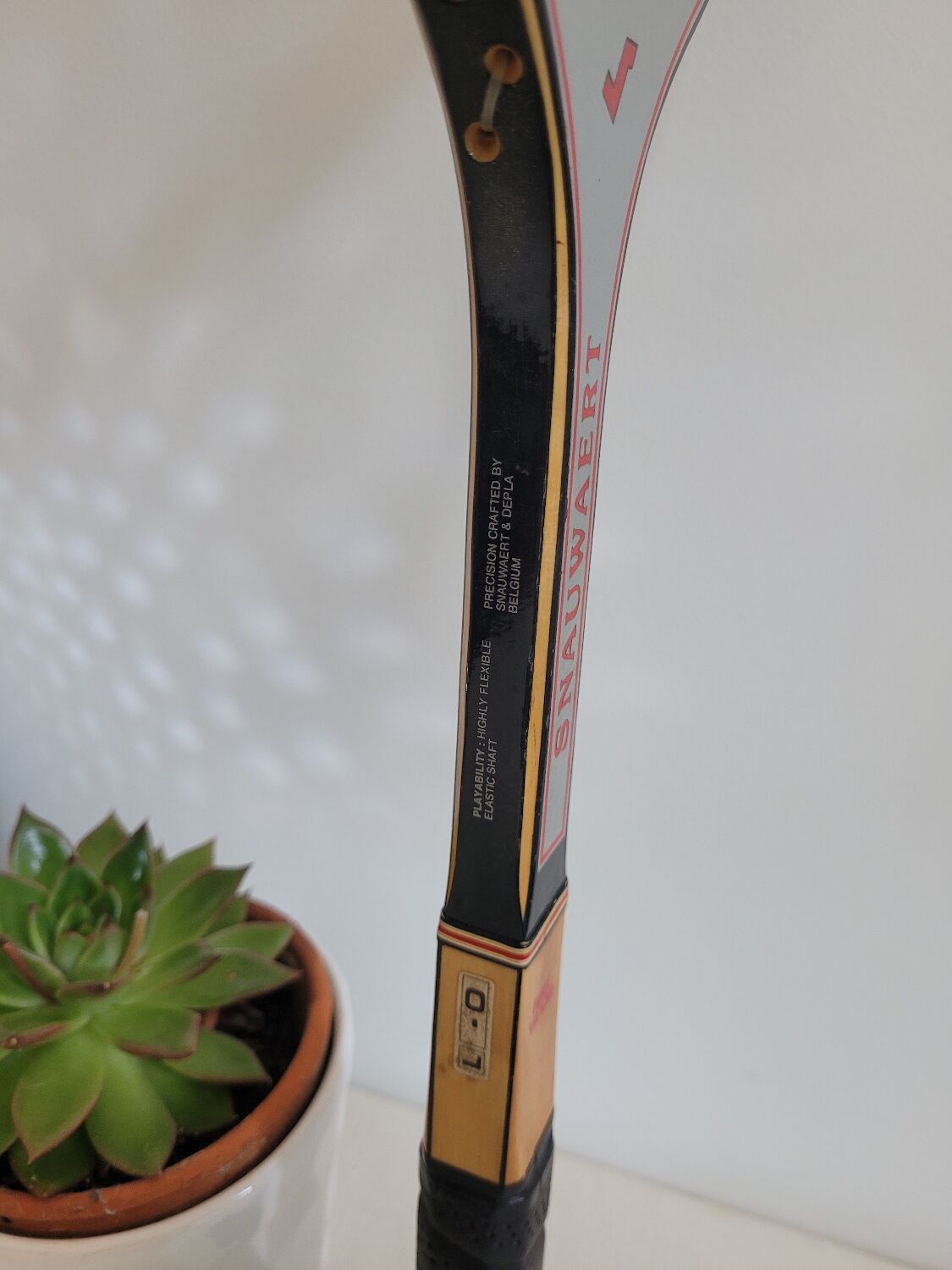 Vintage wooden racket Snauwaert