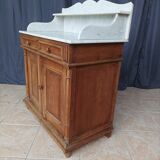 Vintage walnut vanity
