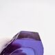 Murano Vase Alexandrite Mandruzzato Neodymium Brutalist Bark 13.5