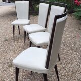 Four vintage chairs 60s