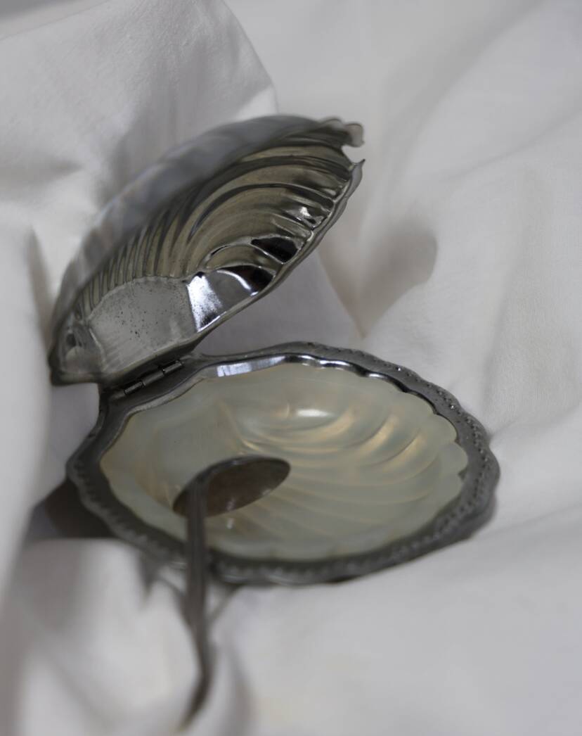 Chrome shell, circa 1960