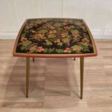 Pair of wooden tables, 1950s design.