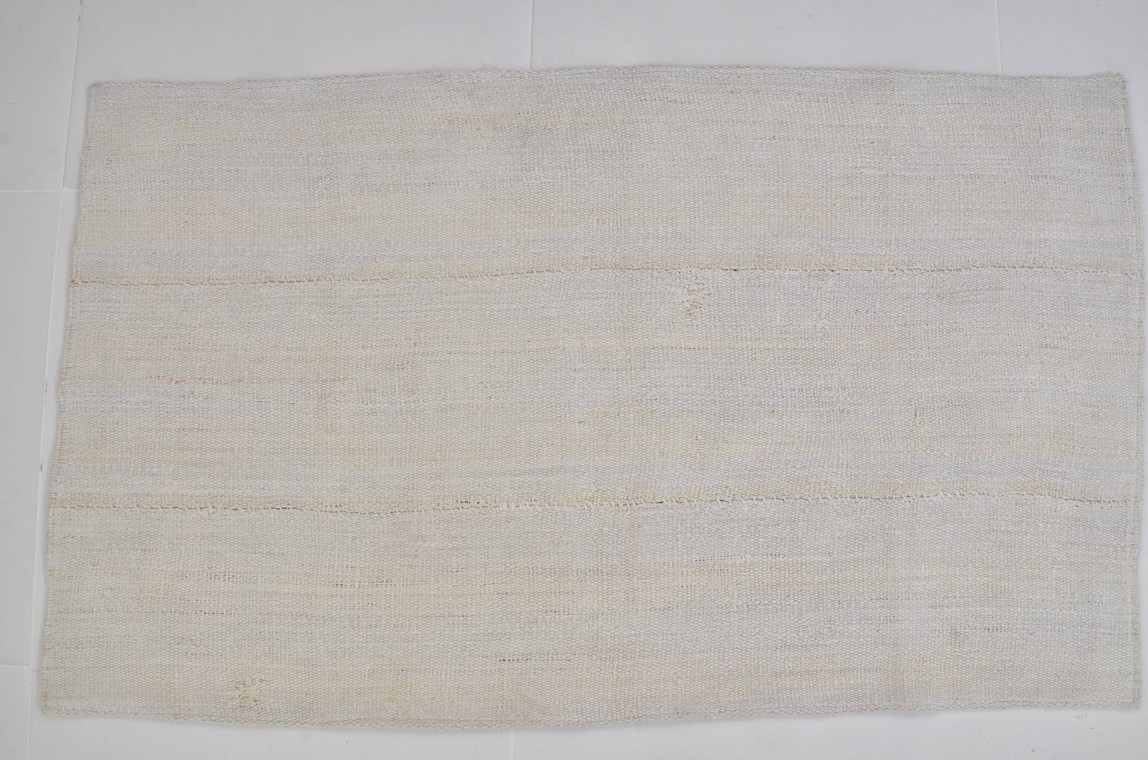 Small Vintage Anatolian Hemp Kilim Rug sku 3764