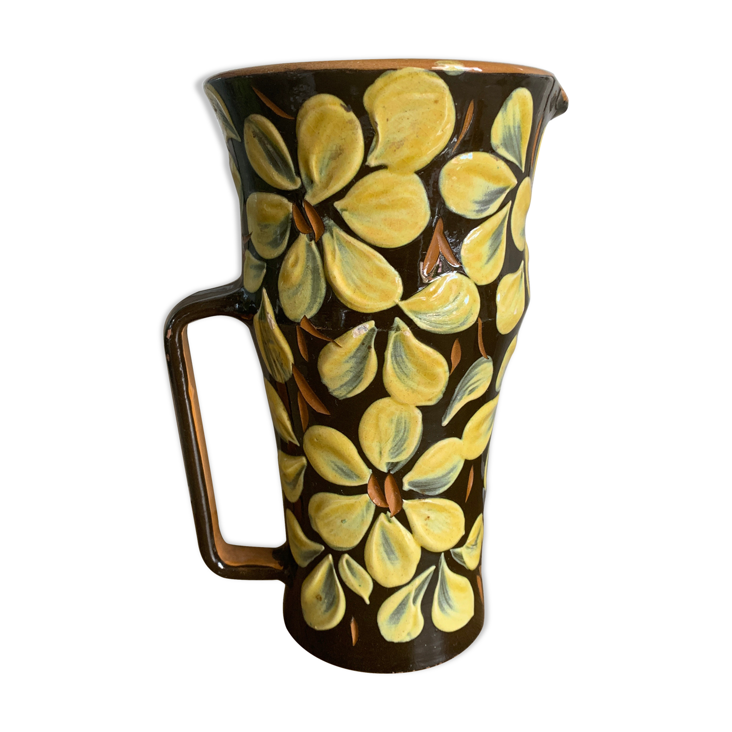 Vintage ceramic pitcher Italy