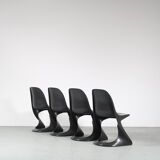Black “Casalino” chair from the 2000s by Alexander Begge for Casala, Germany – Large Stock!