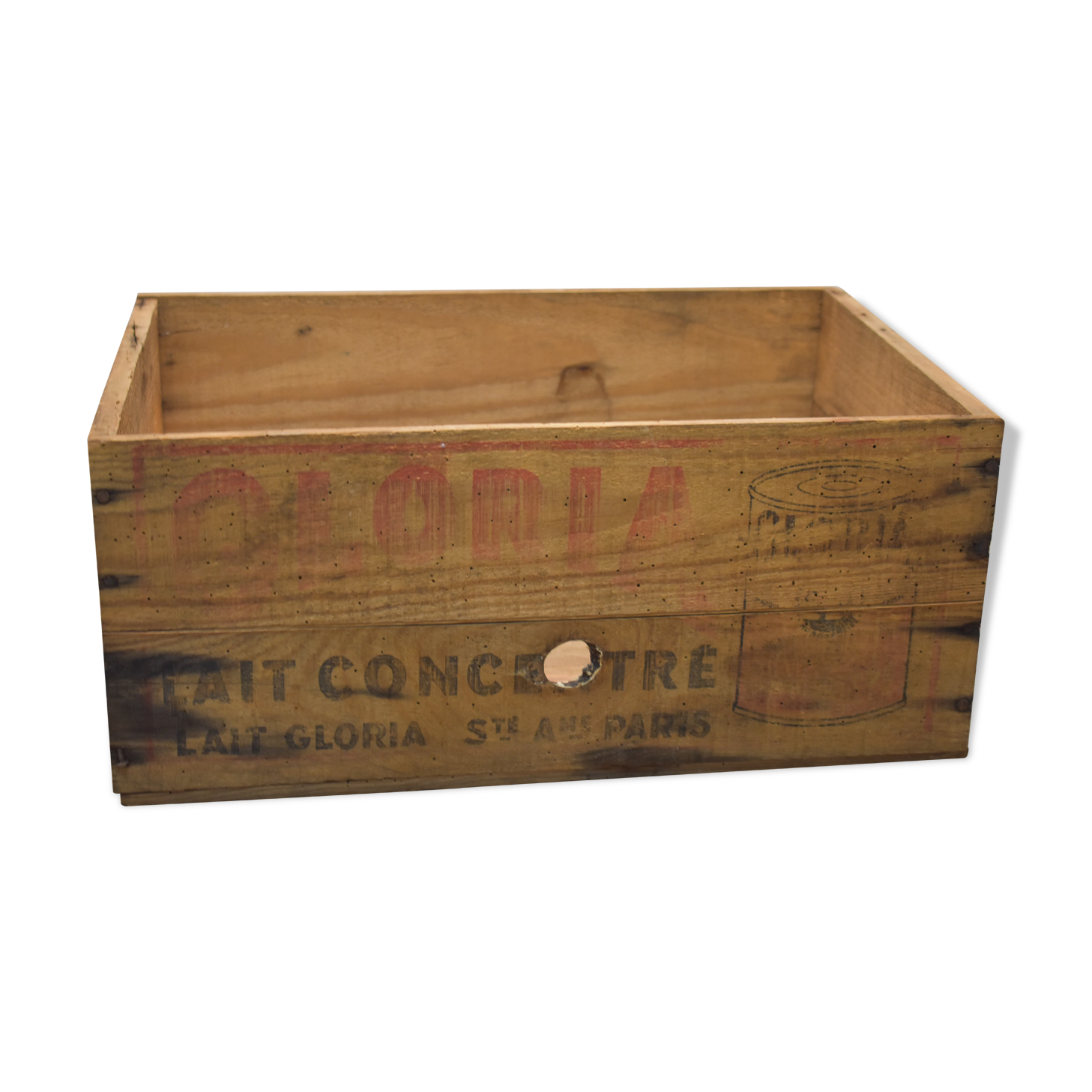 Gloria wooden milk box