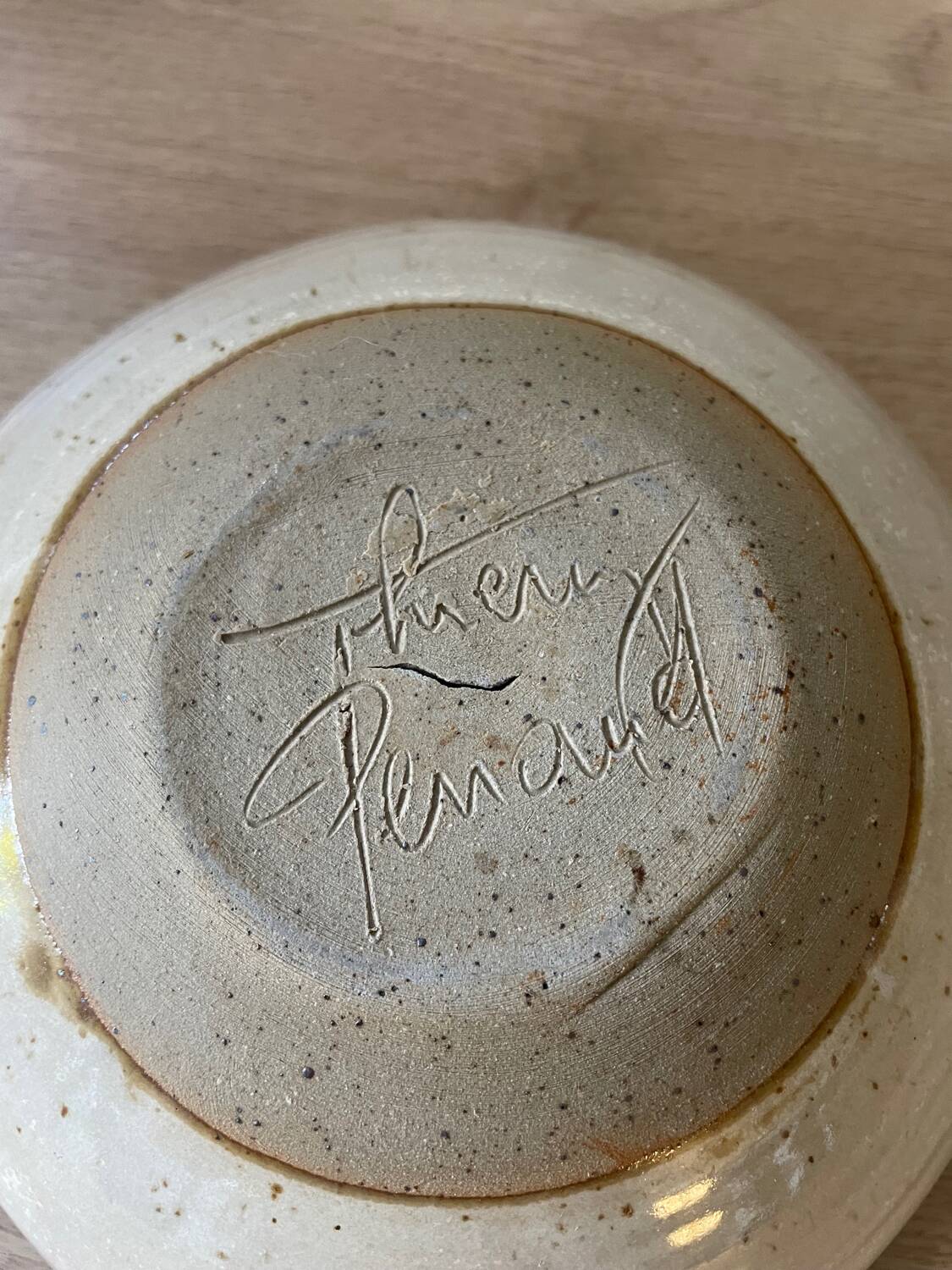 glazed stoneware ceramic by Thierry Perraud