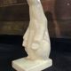 Art Deco Cracked Ceramic Polar Bear Statue