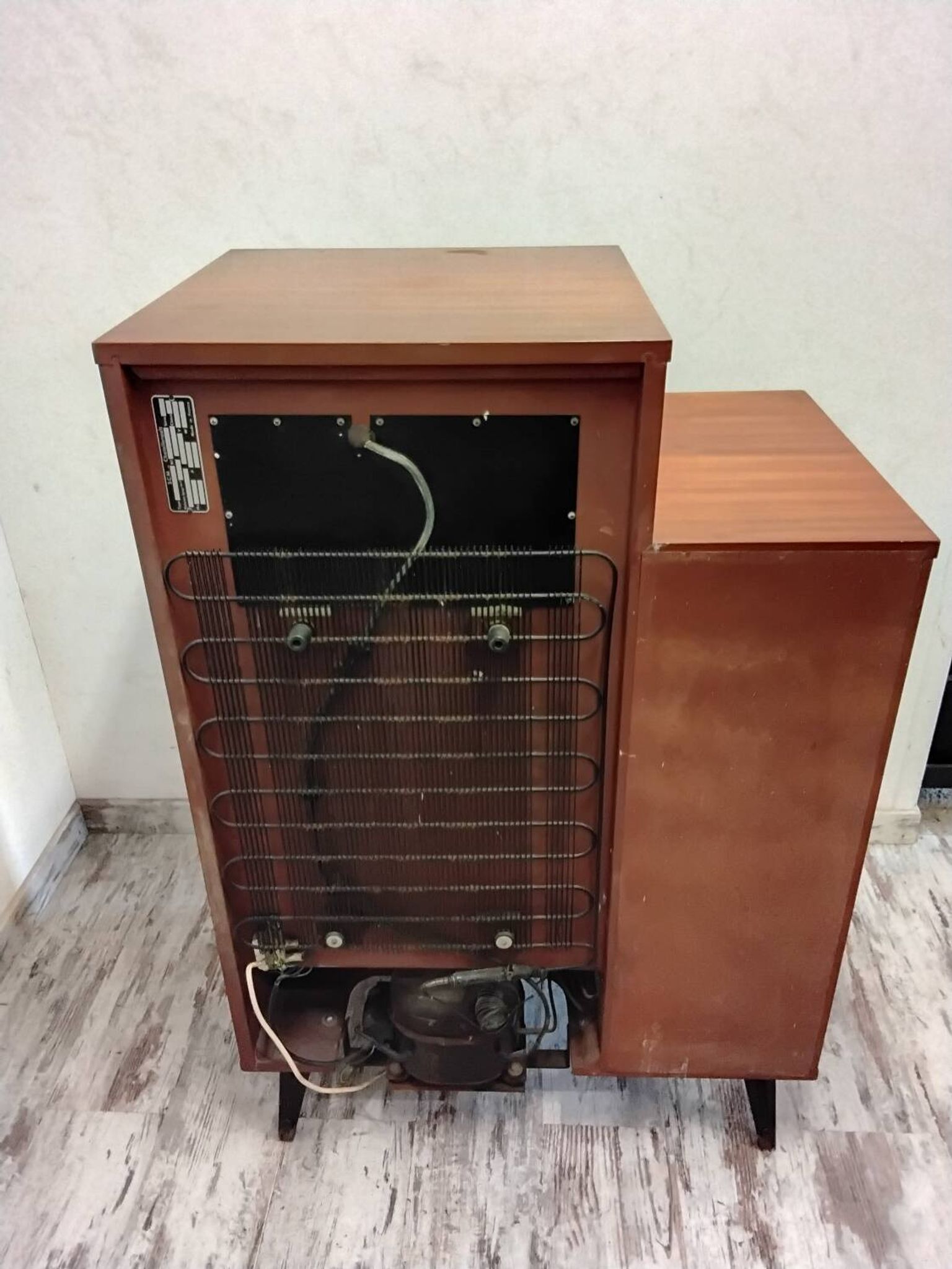 Meuble bar avec frigo  vintage