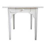 White side table