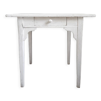White side table