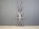Vintage brutalist cat tail sculpture, 1970s