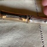 16 Bamboo nickel bronze dessert cutlery