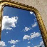 Antique gilded mirror, Louis Philippe, 45x54cm