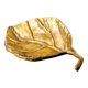 Brutalist leaf tray by David Marshall in bronze, 1970s