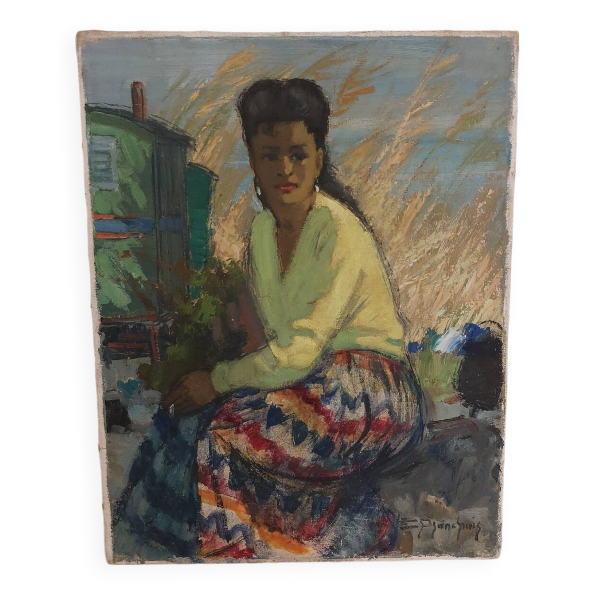 Portrait of a Gypsy Woman