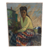 Portrait of a Gypsy Woman
