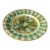 Assiette en barbotine Onnaing Wasmuel, fin XIXeme