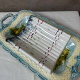 Asparagus dish with a sauce