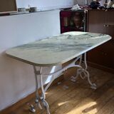 Marble bistro table