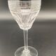 Art Deco Crystal Wine Glasses - S4M11