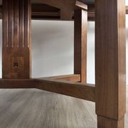 Art Deco dining table — Stamped Maurice Alet (1925–1935)