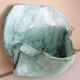 wall lamp, enamelled ceramic lamp, camos vallauris sign, free forms