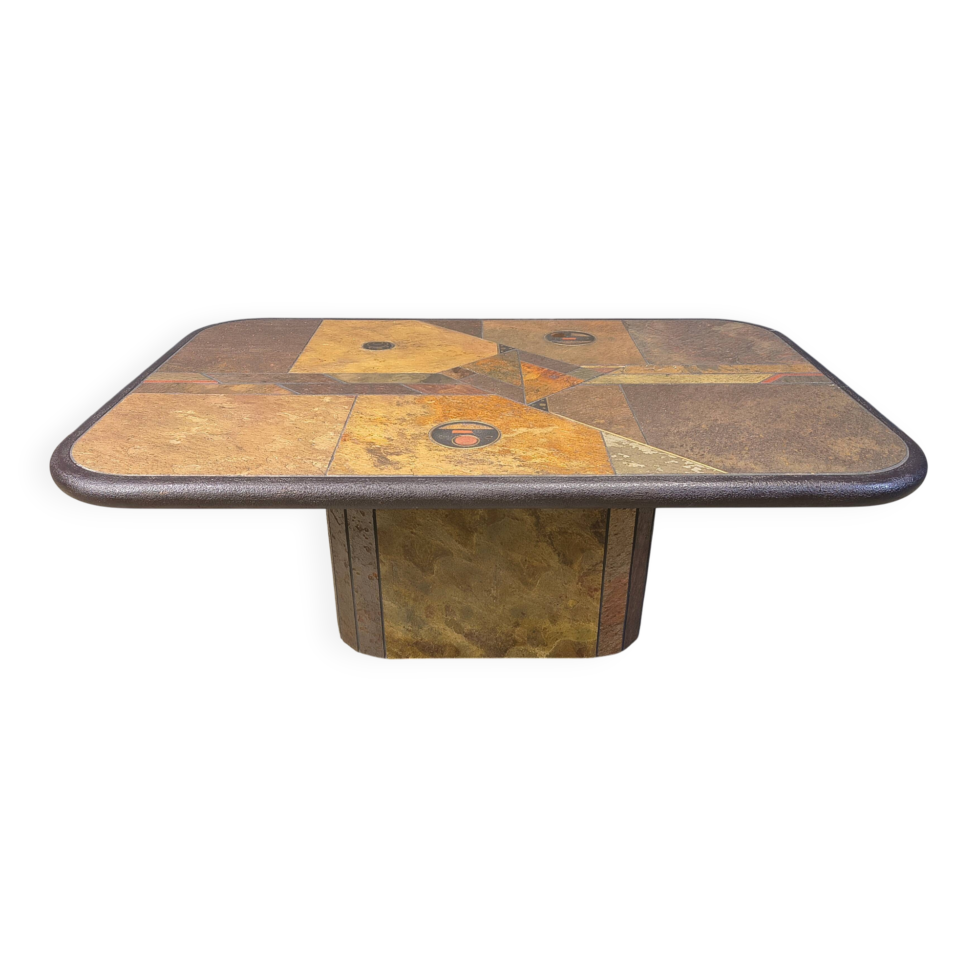Paul Kingma attributed coffee table, 1980s