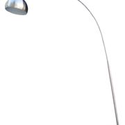 lampadaire design métal chromé