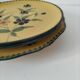 4 antique plates in hand-painted faience
