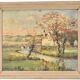 Oil painting canvas