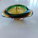 Empty ashtray Murano Sommerso