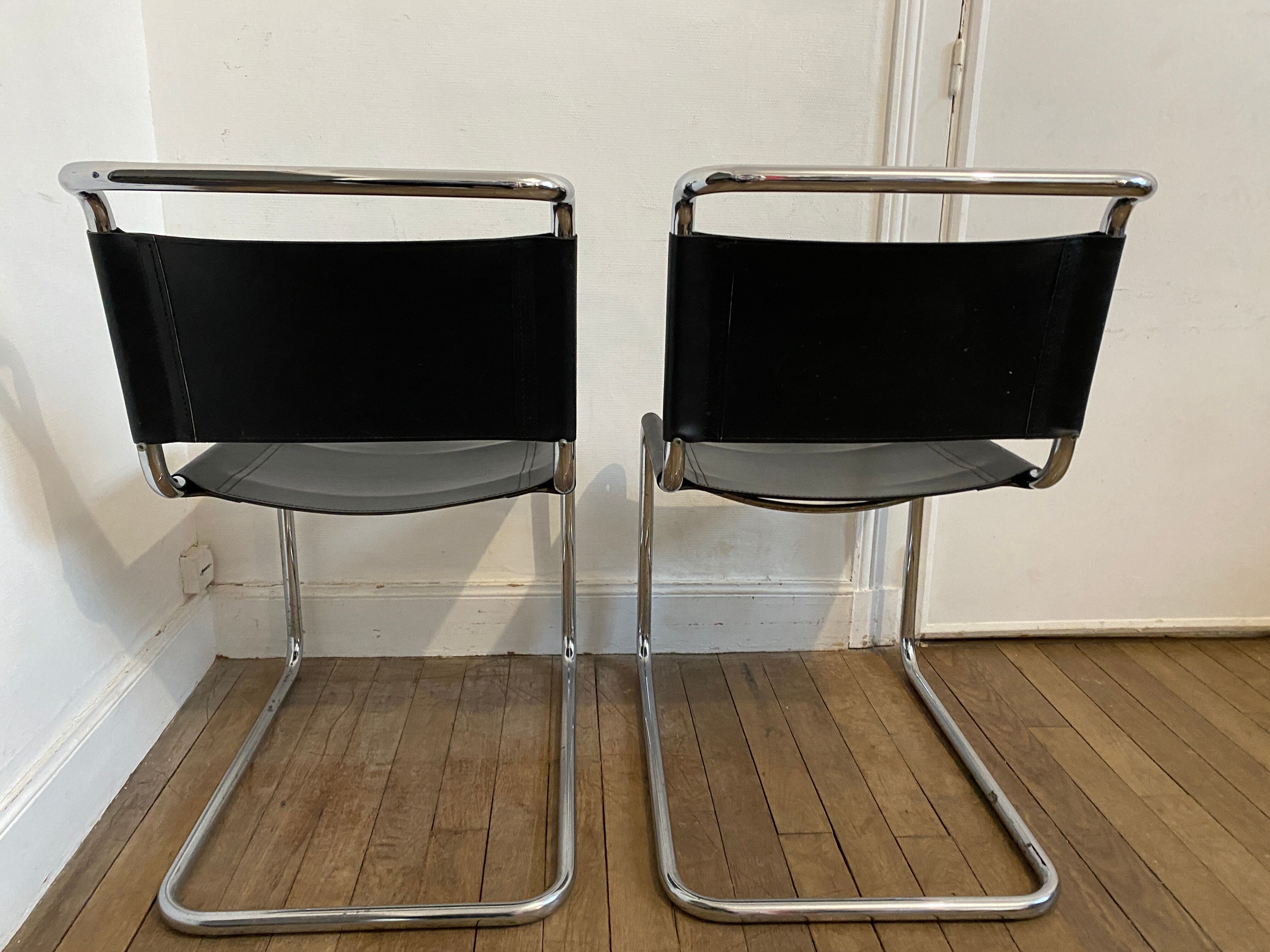 Pair of Marcel Breuer chairs