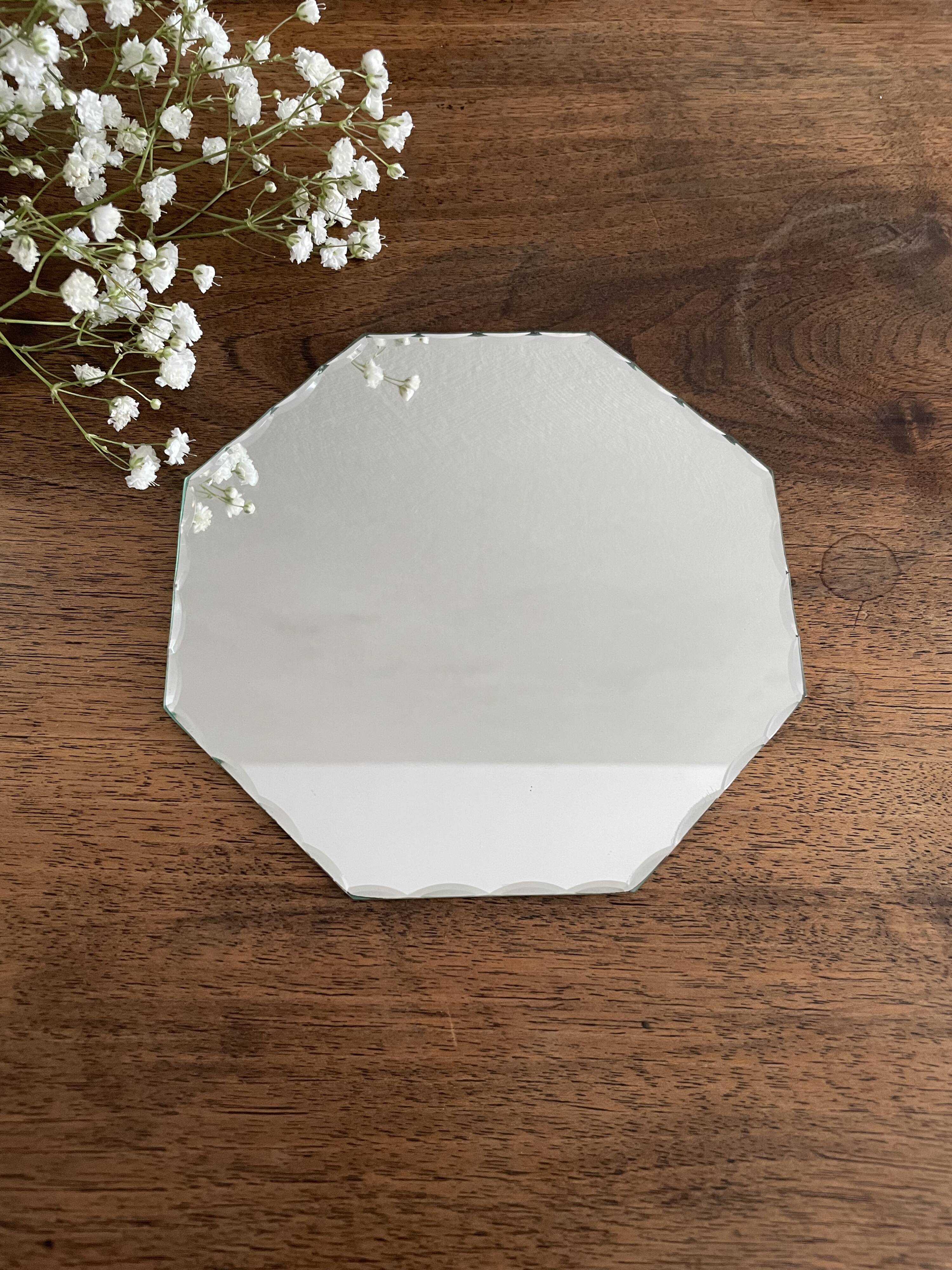 Miroirs biseautés rond et octogonal