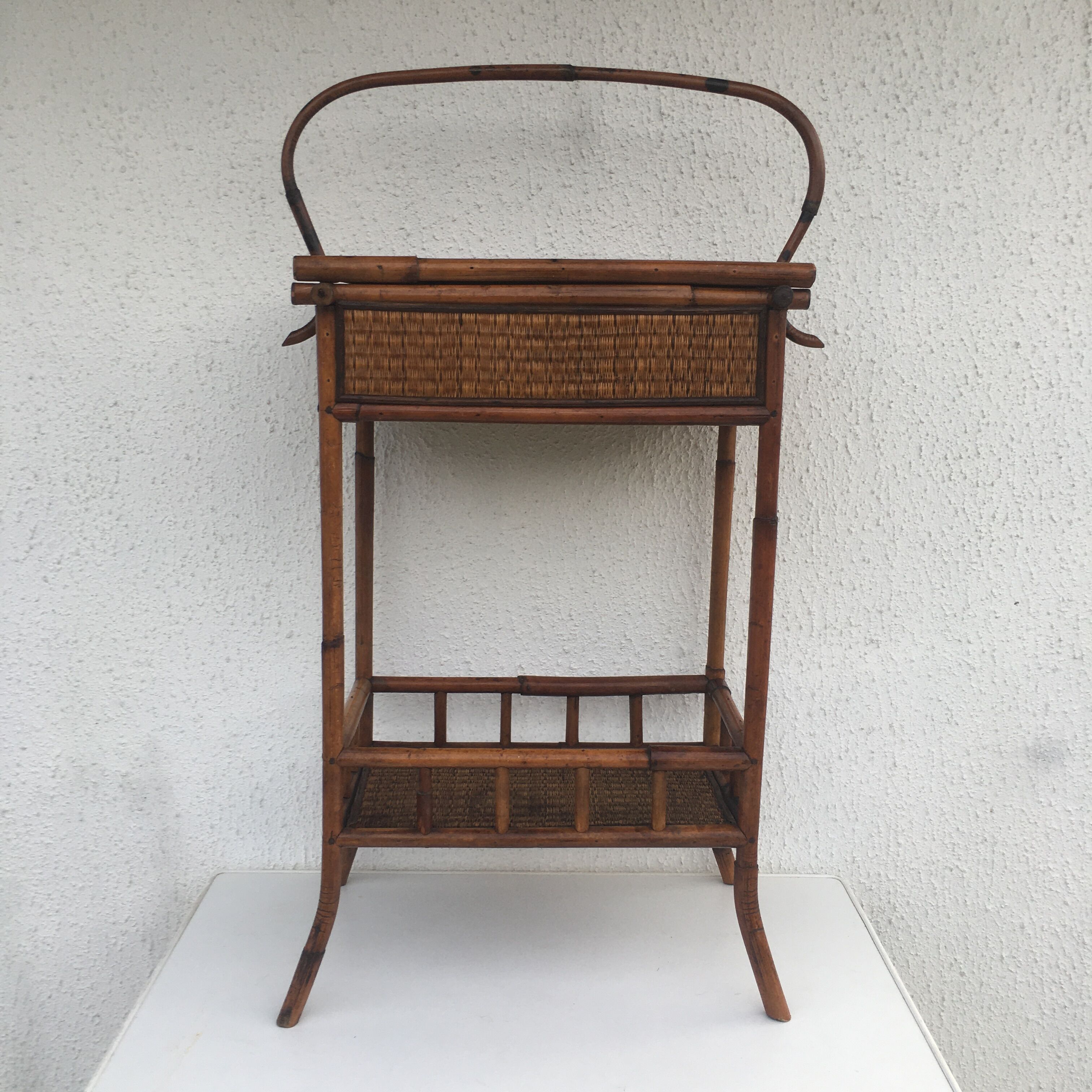 Portable bamboo worker furniture