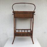 Portable bamboo worker furniture