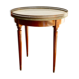 Guéridon bouillotte de style Louis XVI