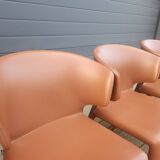 Cassina Hola 367 - set of 6 dining chairs by Hannes Wettstein