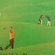 Affiche Vittel équitation golf 1989
