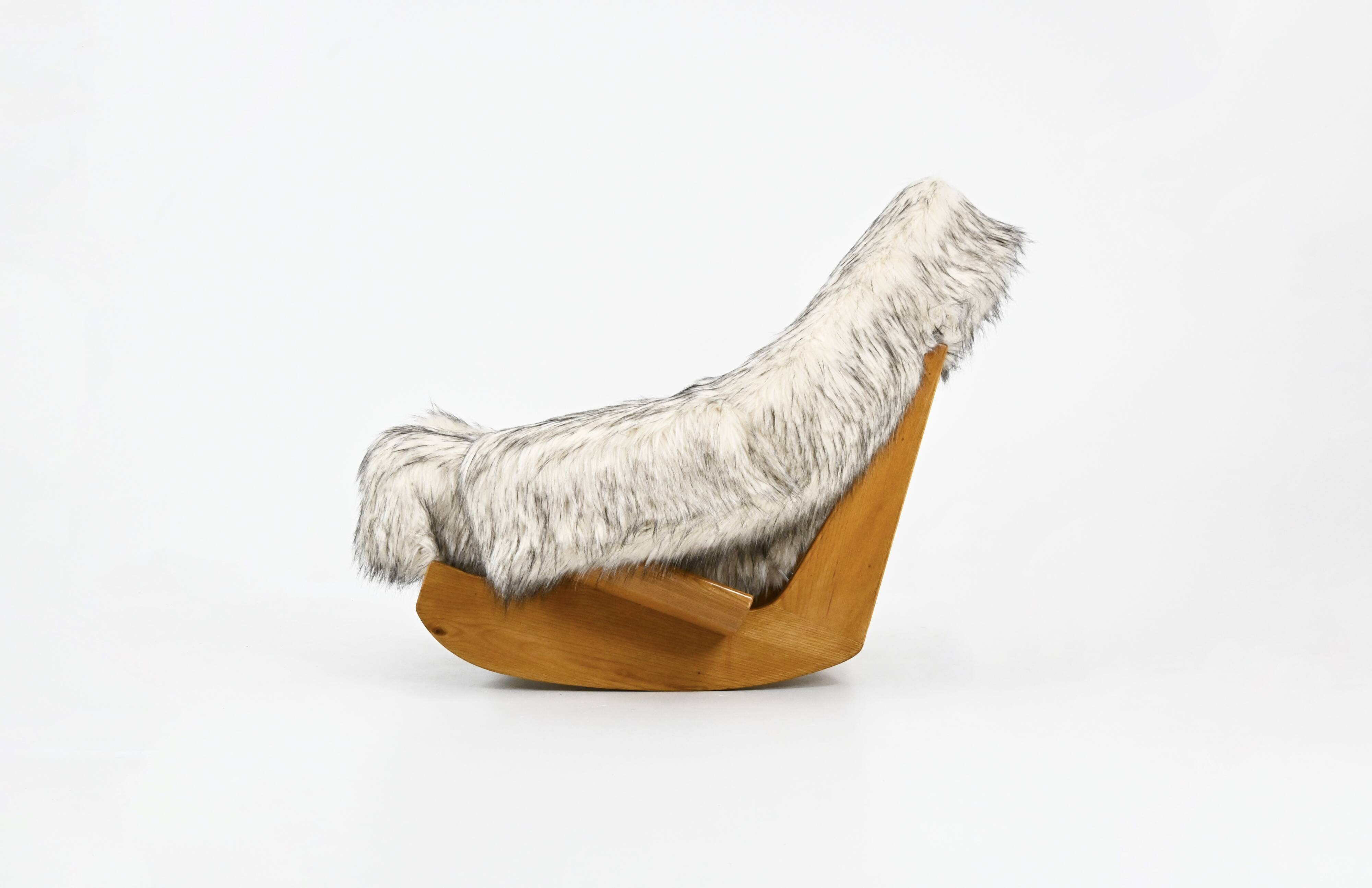 Yeti rocking chair by Mario Scheichenbauer for Elam, 1960s
