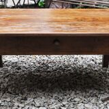 Wooden coffee table