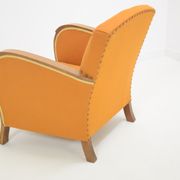Art Deco club chair - cocktail heater - 1930 1950 - vintage - design