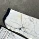 Paonazzo white marble Louis-style flat fireplace