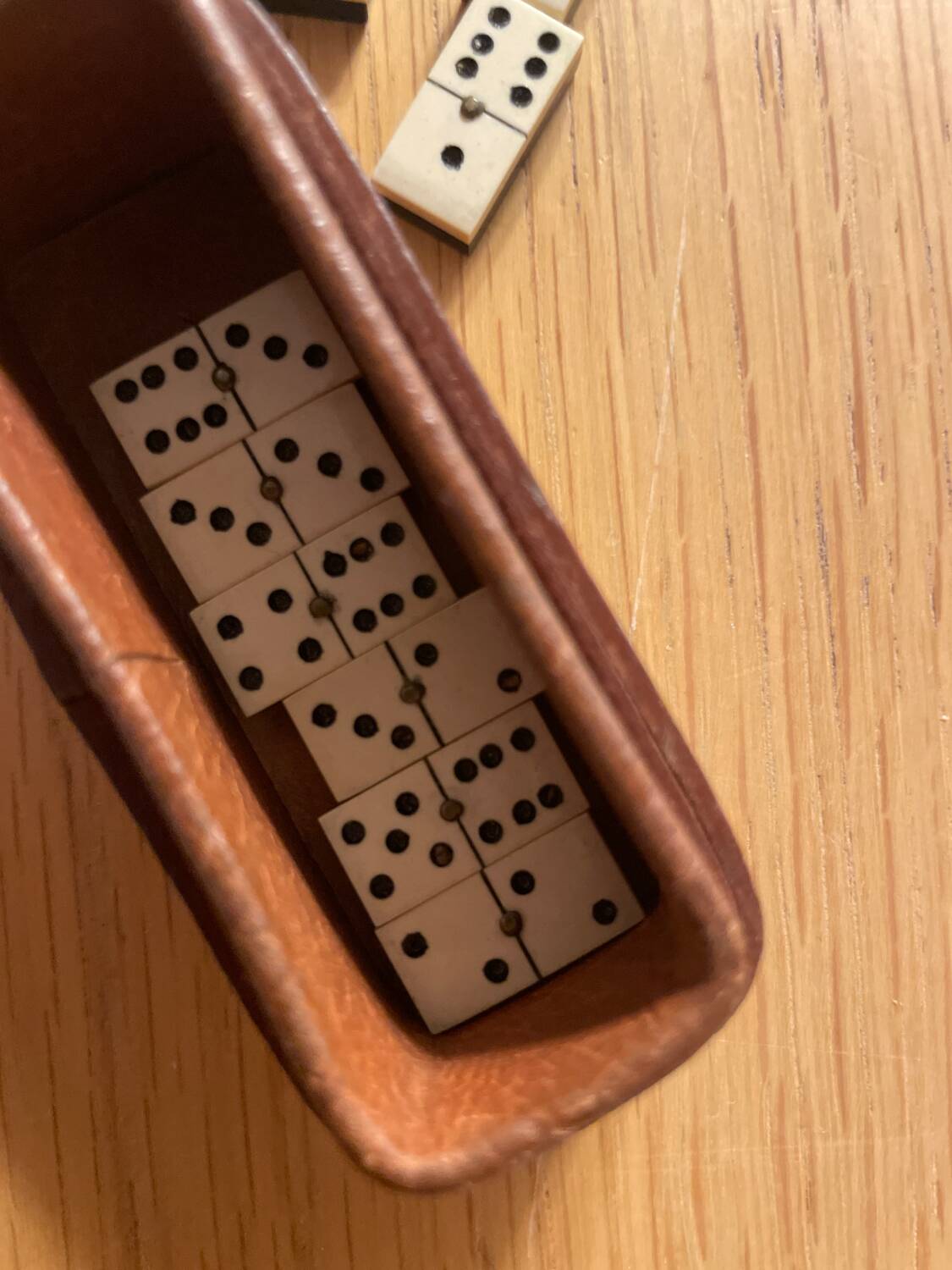 Old domino game