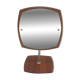 Scandinavian teak freestanding mirror