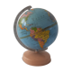 Globe terrestre en fer taride
