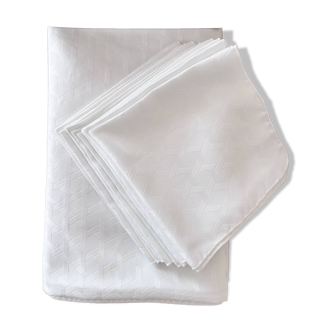 White rectangular tablecloth by De Witte Lietaer
