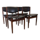 Set of 4 teak chairs by Finn Juhl for France&Son, Denmark circa 1960